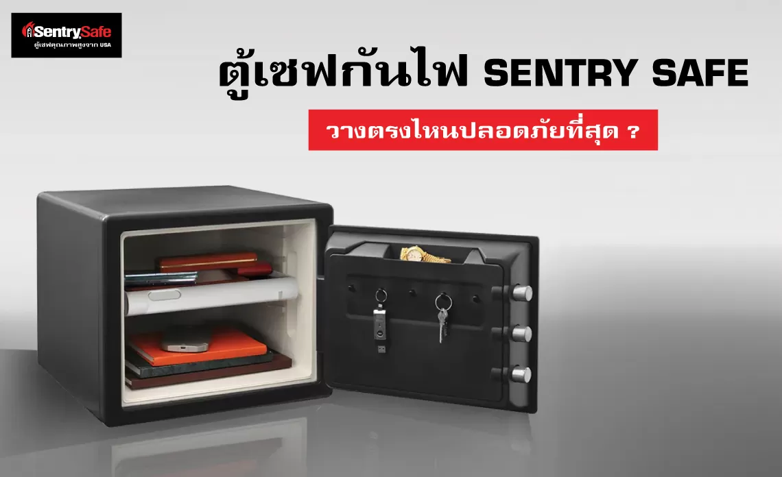 ตู้เซฟกันไฟ Sentry Safe วางตรงไหนปลอดภัยที่สุด?